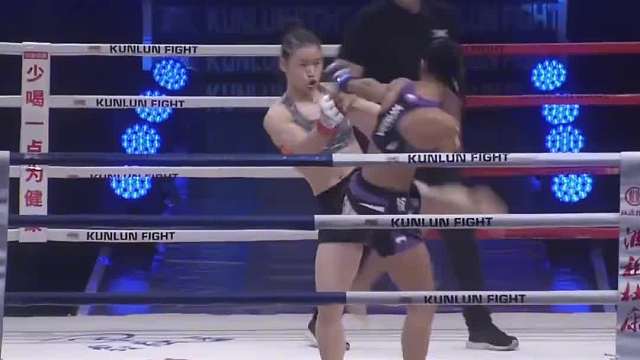 法国女拳王嚣张挑战张伟丽，结果脑袋被打出鹅蛋血包！