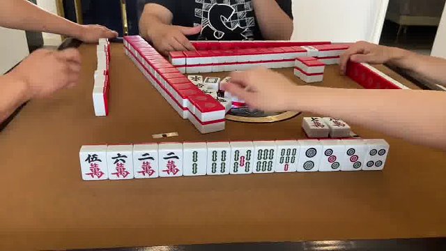 周末得打麻将呀