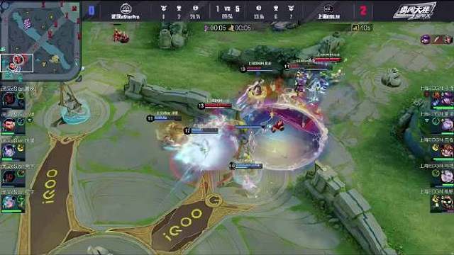 在EDGM对战eStar的第三小局，前期EDGM主动出击，几波gank下来优势明显，随后他们把握优势