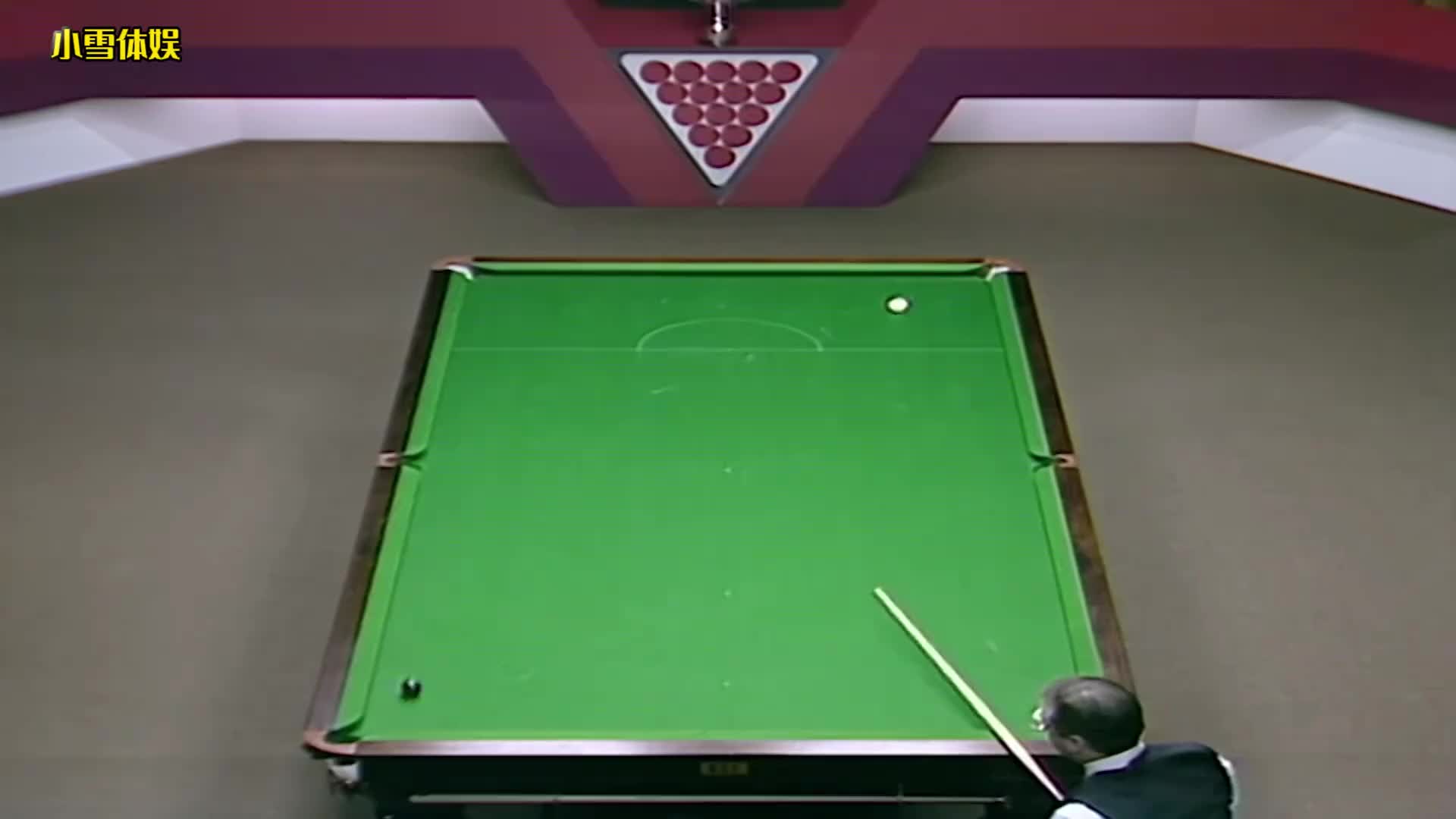 上世纪斯诺克赛场，最戏剧抢黑大战，每一杆击球都拨动你的心弦！