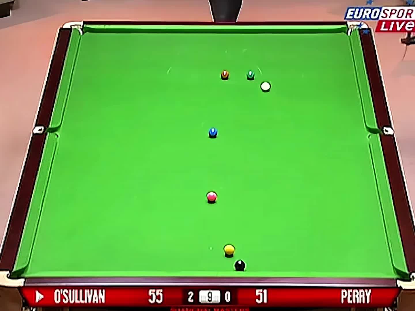 斯诺克历史最无解防守  (3)