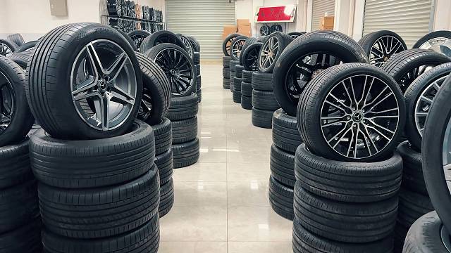 奔驰 路虎 保时捷 宝马轮毂太帅了