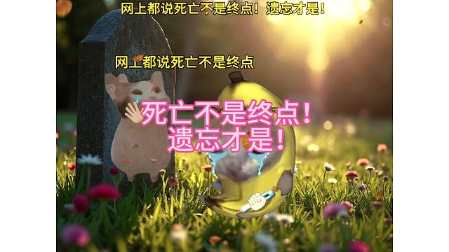 死亡不是终点！遗忘才是！