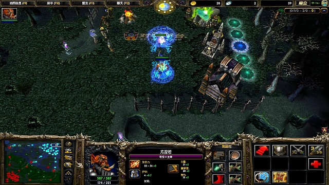 剑圣1v2术士加pa