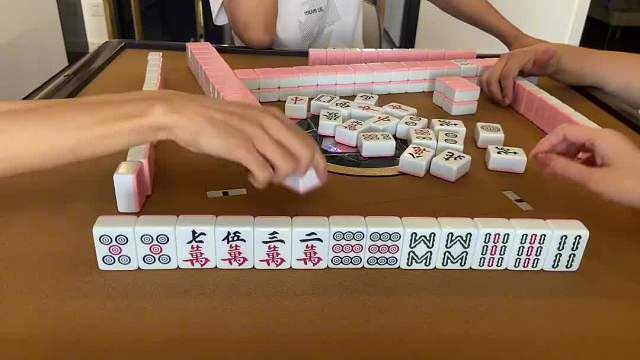 上碰下自摸 放好了就胡