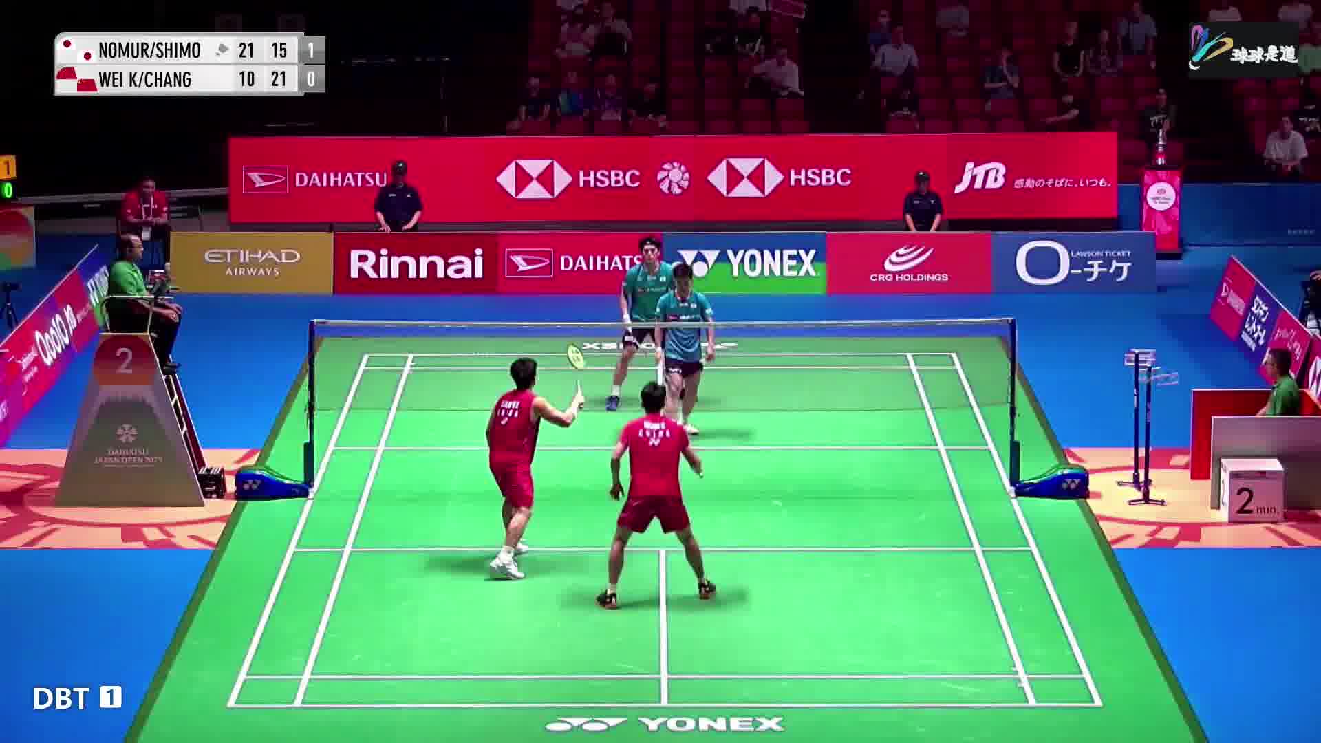 梁伟铿斜对角重杀，一拍致命