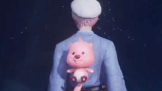 签到第二天，拿下赞萌露比出击小背饰，好可爱呀