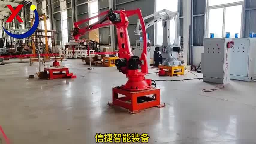 共同富裕还有多远，应该是机器人大量部署的时候，全自动码垛机器人