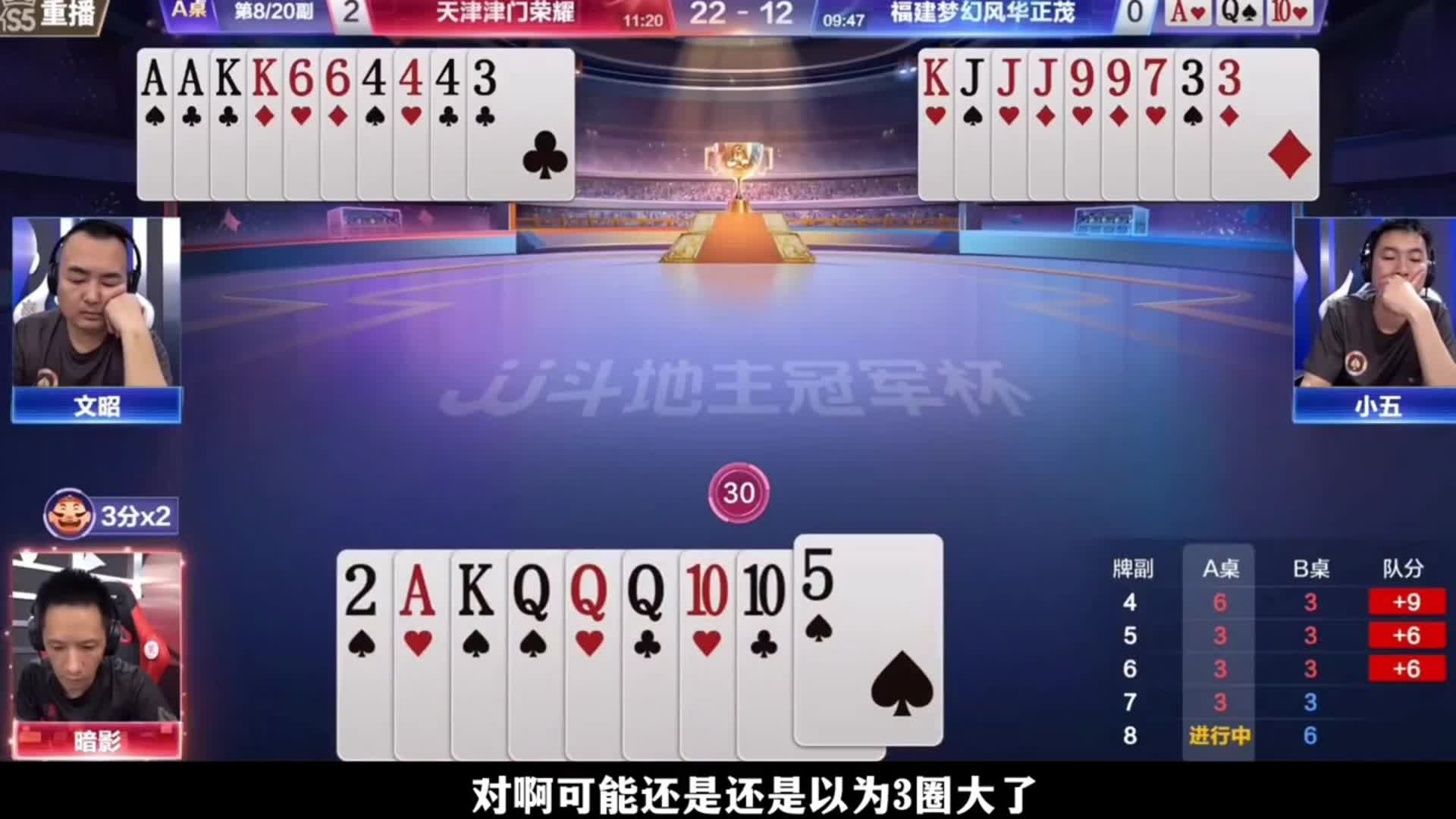 八强的比赛能这样打，属实我没想到