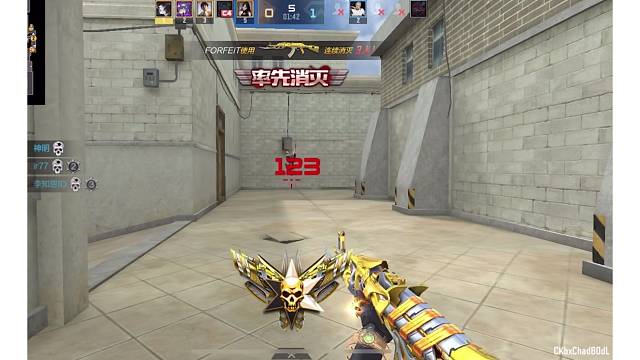 世一突王翎猛攻锁头