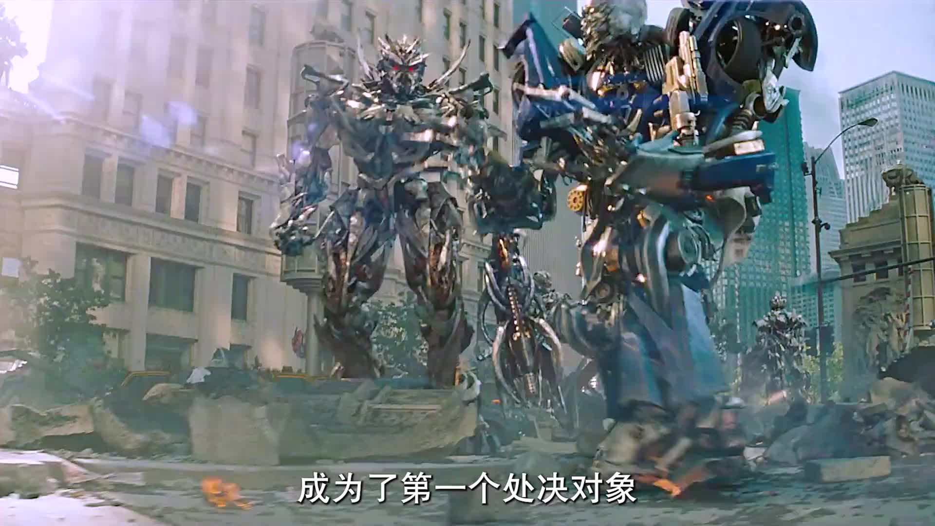 原来路障这老六还是有些许人情味的，知道大黄蜂之前没对他下狠手。。。