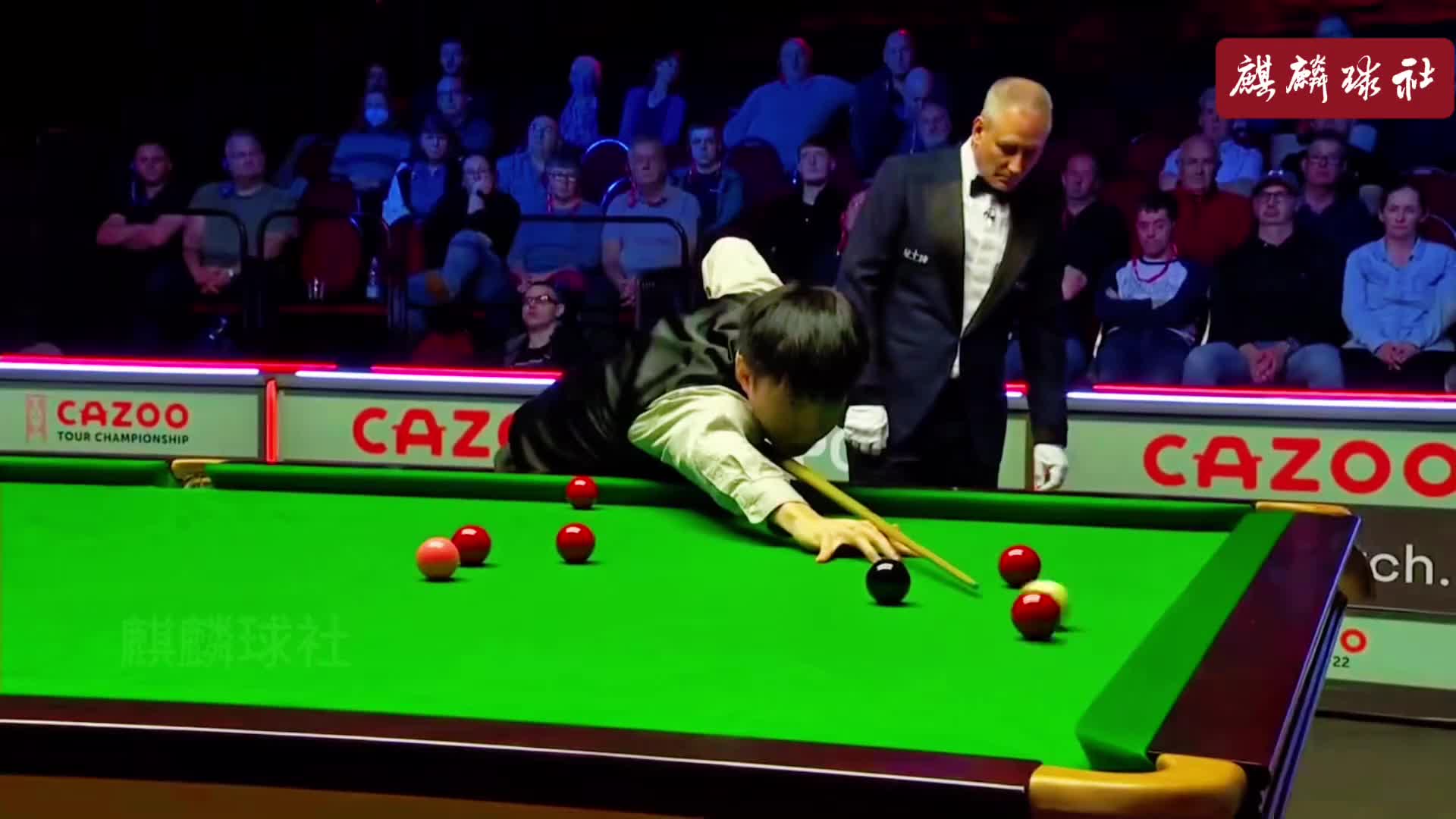 赵心童的准度极限在哪？贴库长台也能打进，太可怕了(2)