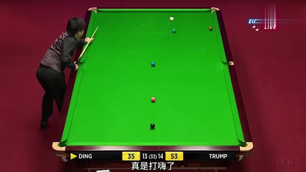 小特神级解球，把丁俊晖逼到怒骂国粹，而结局却迎来惊天大逆转！(2)