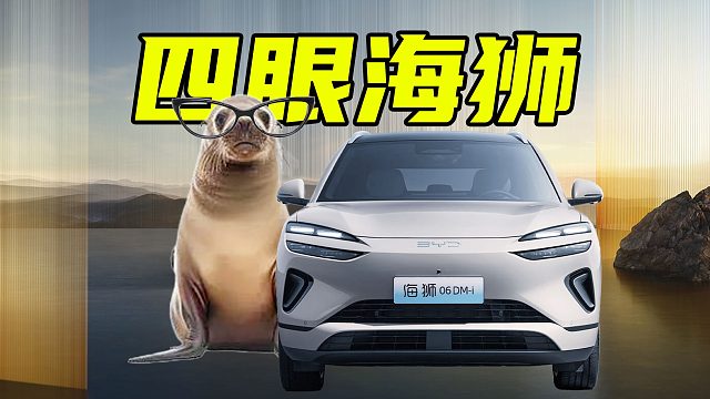 【车的发布会】比亚迪海狮06发布，居然有4个眼睛