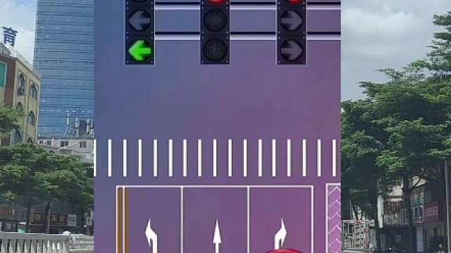 这种红绿灯你见过吗#每天一个用车知识