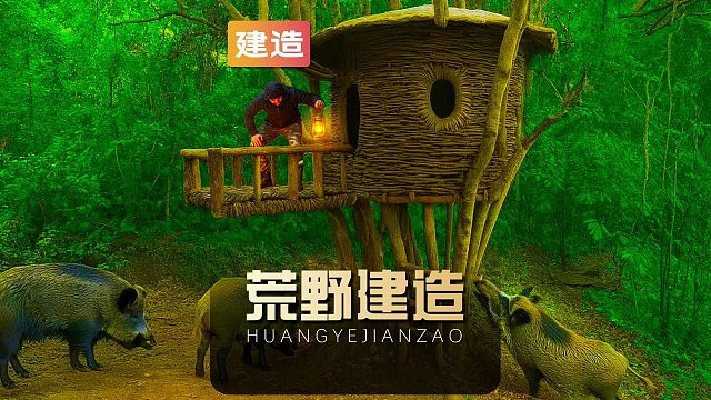 夏日炎炎无心睡眠，不如刷一集解压助眠的荒野建造。