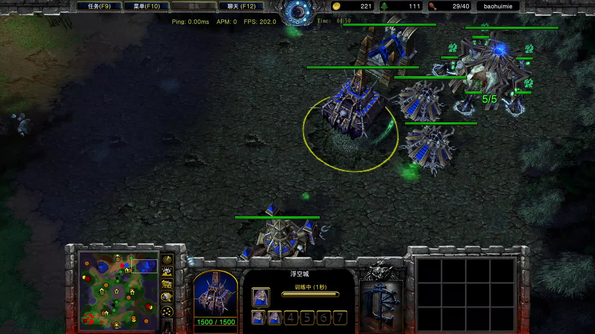 解说群内比赛-马处vs爆毁灭01