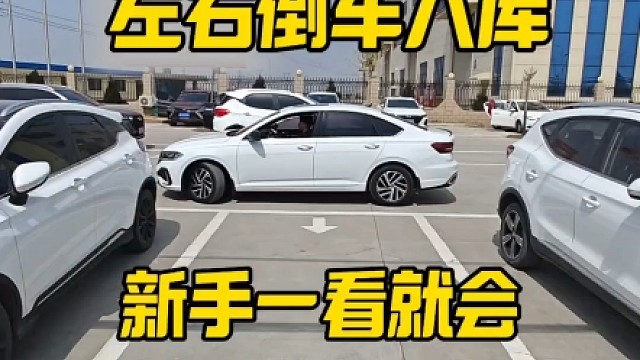 左右倒车入库，新手一看就会，简单实用