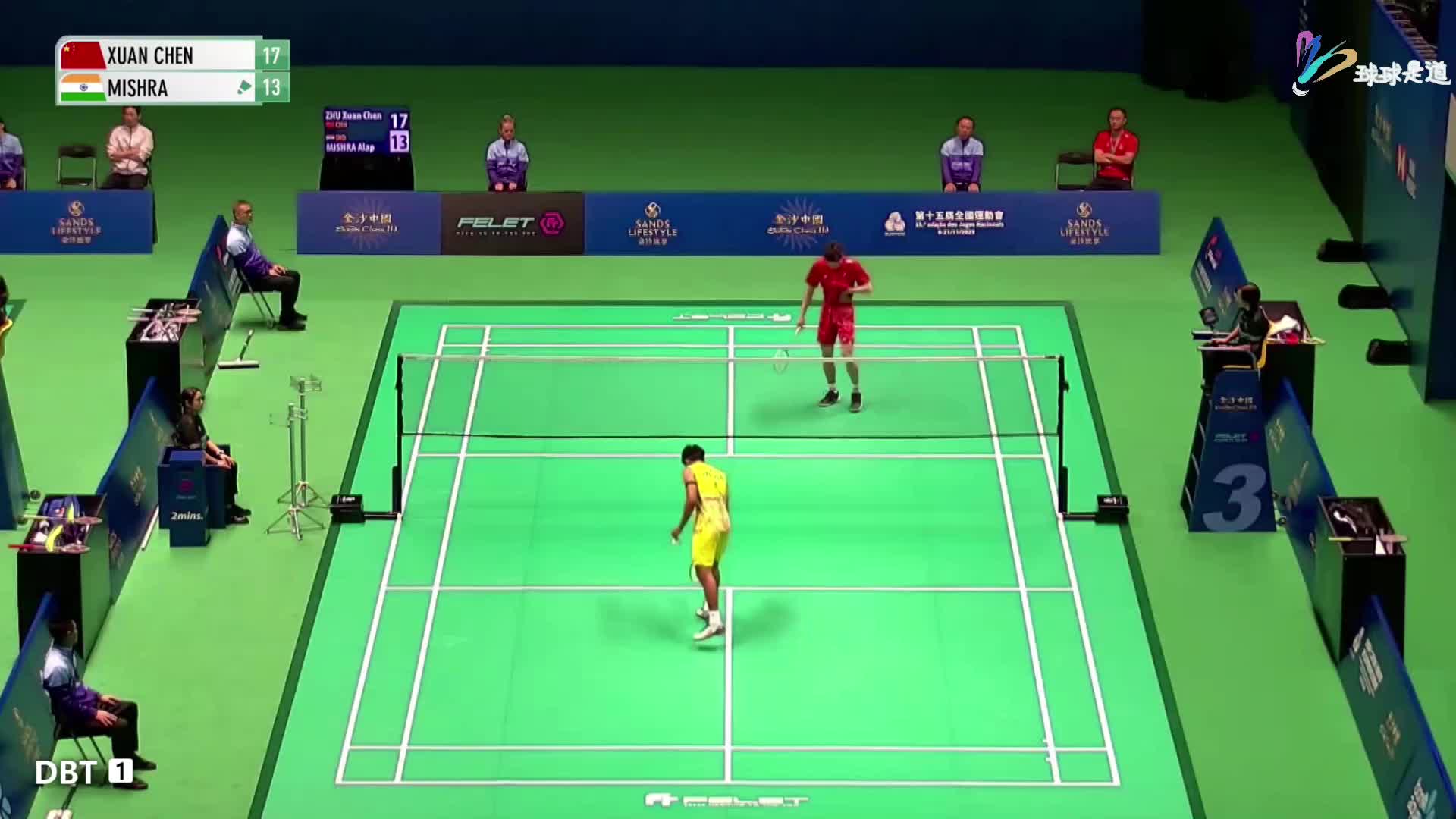 朱轩辰 vs 阿拉普2025年澳门羽毛球公开赛