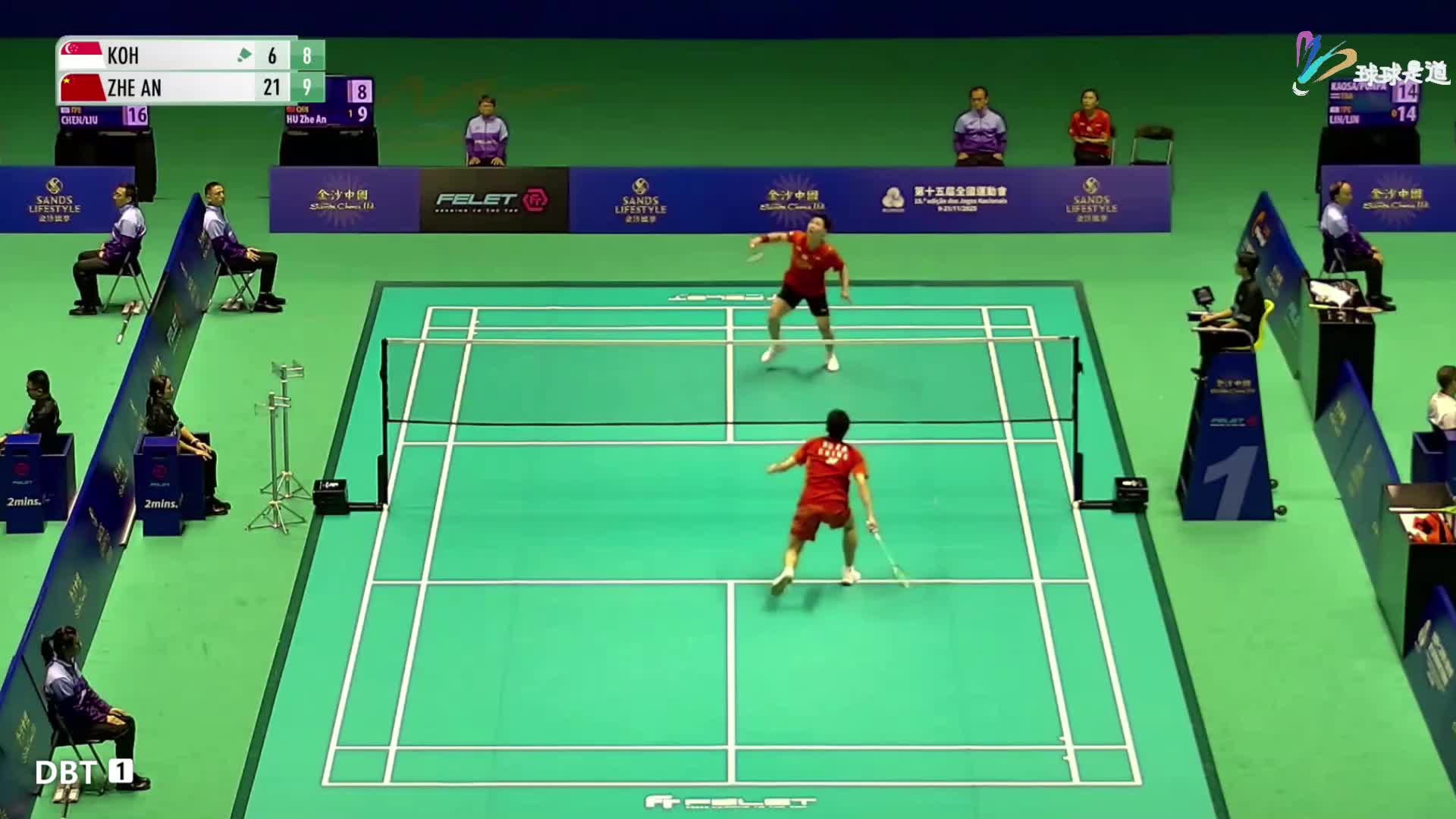 2025年澳门公开赛胡哲安 vs许家维