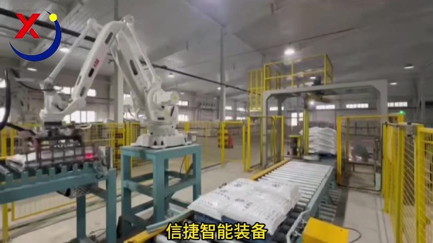 科技才是终极生产力，全自动码垛机器人