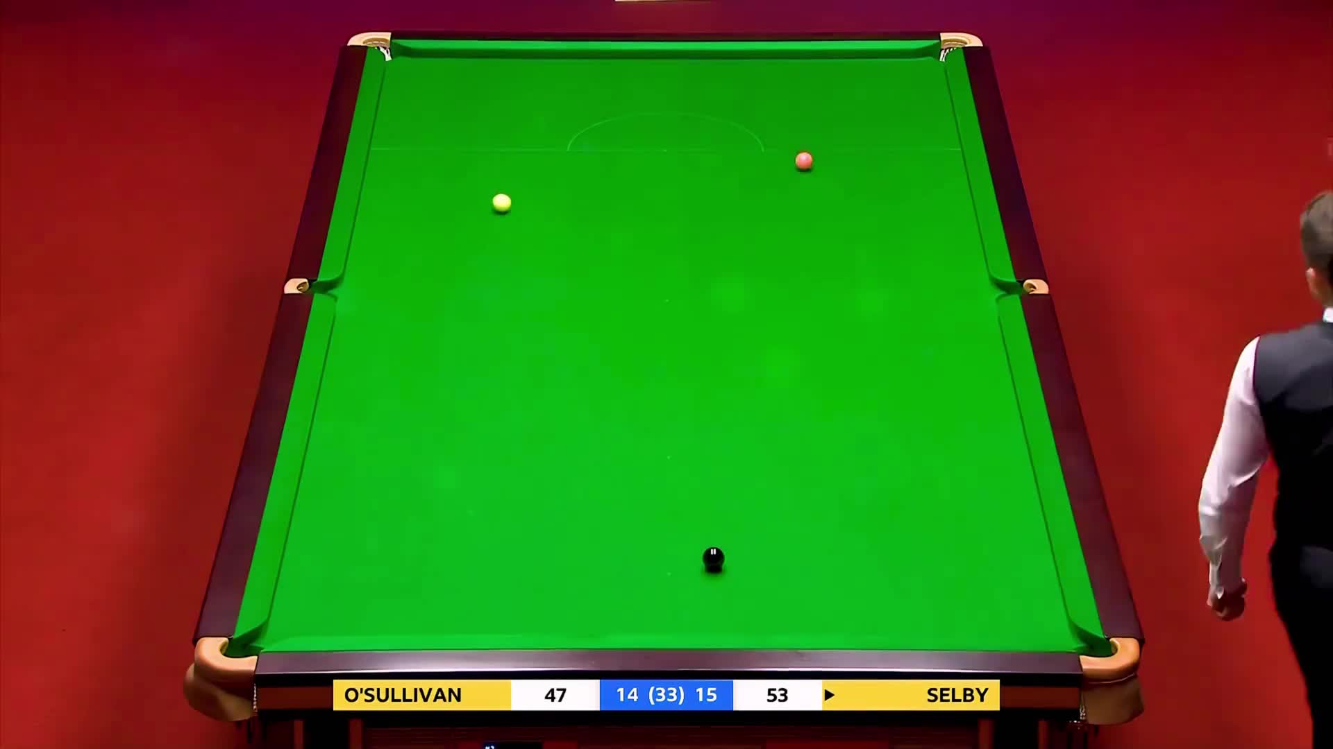 天神下凡!奥沙利文强势爆杆两次，塞尔比赛后被采访：不尊重我！(3)