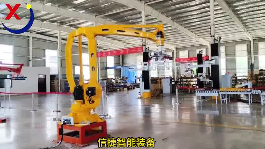 拒绝重复危险的体力劳动，科技解放人力，全自动码垛机器人