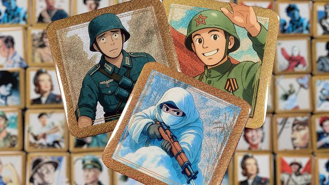 『吉卜力』军事吧唧：KARDS周边徽章冰箱贴