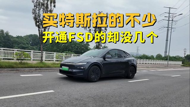 买特斯拉的人不少，开通FSD的却没几个？精髓都不要了吗