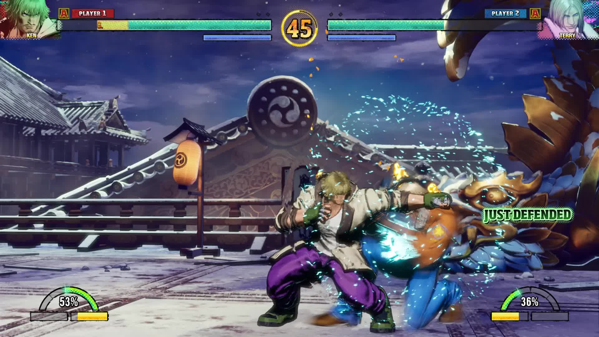 《饿狼传说：群狼之城》DLC角色「肯」 开发人员对战演示（肯 VS 特瑞）