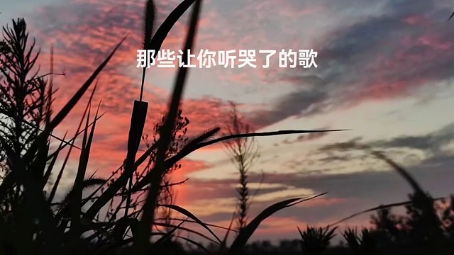 忽然听到这首歌，若有若无，不知道身处哪里的感觉