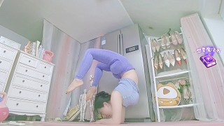 【舞動天籟】這個后媽會瑜伽?♀?～蝎子式