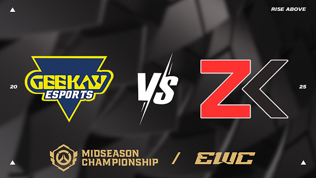 GK vs ZK 小组赛-2025EWC守望先锋季中冠军赛