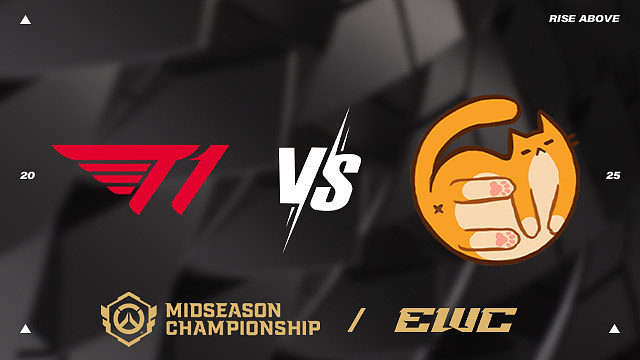 T1 vs TGG 小组赛-2025EWC守望先锋季中冠军赛