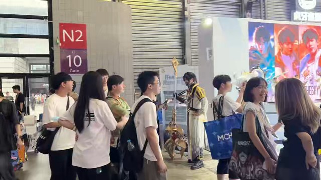 上海CJ展虎牙摊