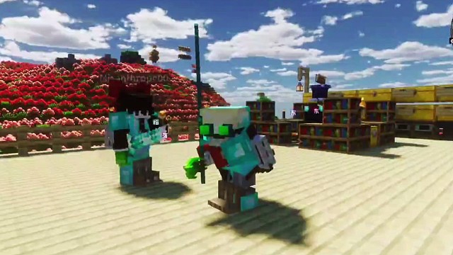 我的世界之我和小伙伴的日常