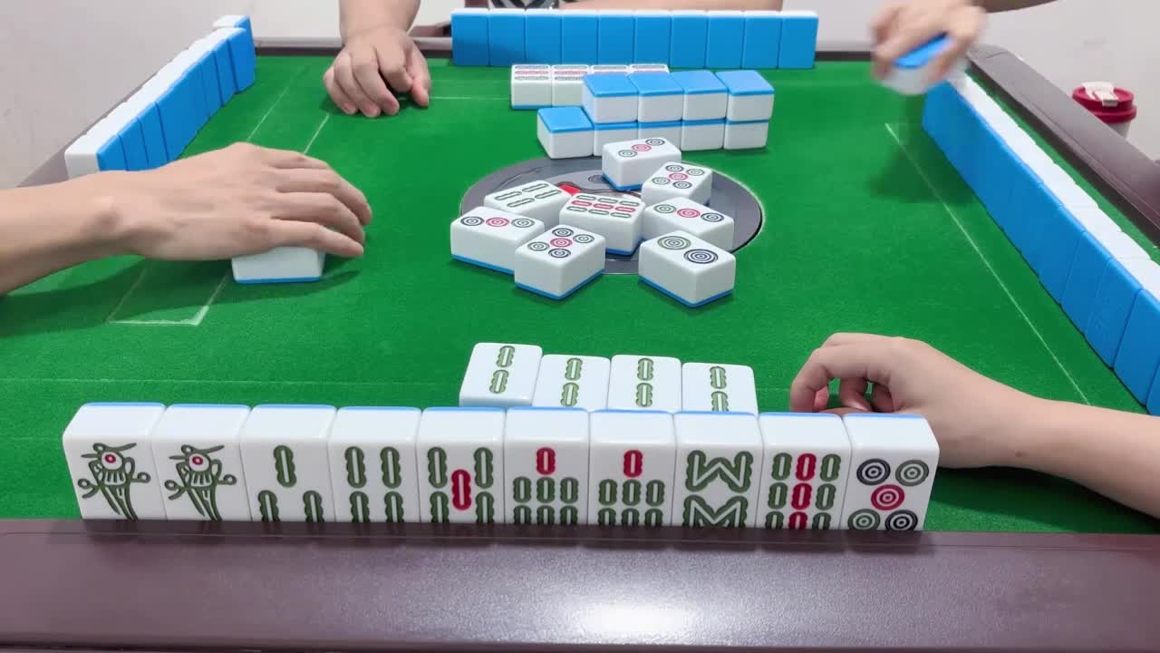 眼睛一闭一睁就胡牌了