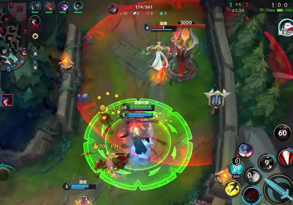 全员存活，直接大龙逼团