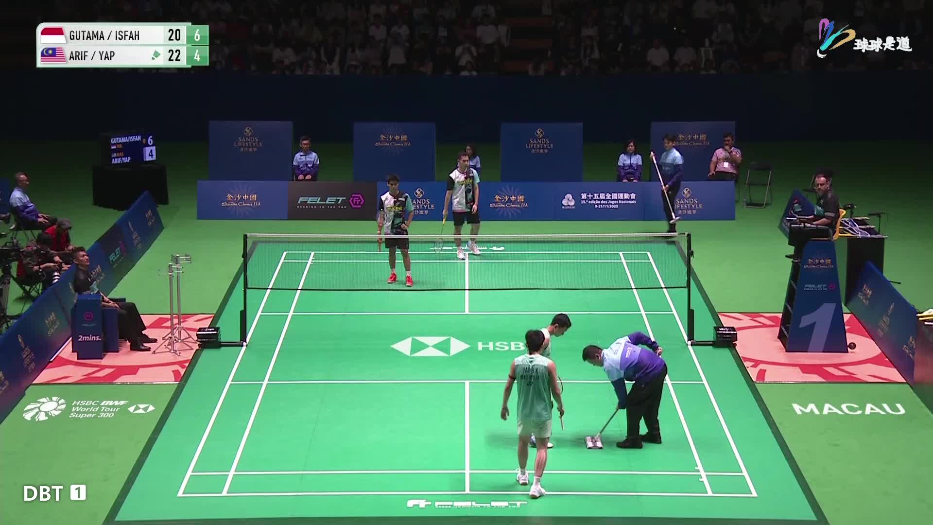 粤语蓝光超清直播澳门羽毛球公开赛咖塔曼/伊斯法哈尼 vs 阿里夫/叶睿庆