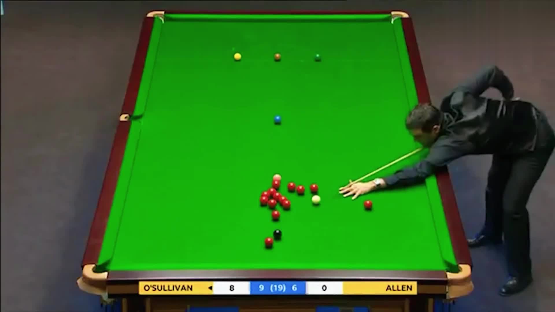 价值200多万的一局！奥沙利文激动冷水浇头，气氛堪比世界杯(1)