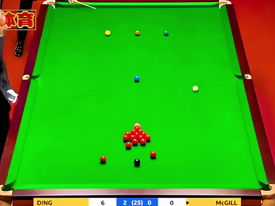 丁俊晖2杆斯诺克稳赚32分