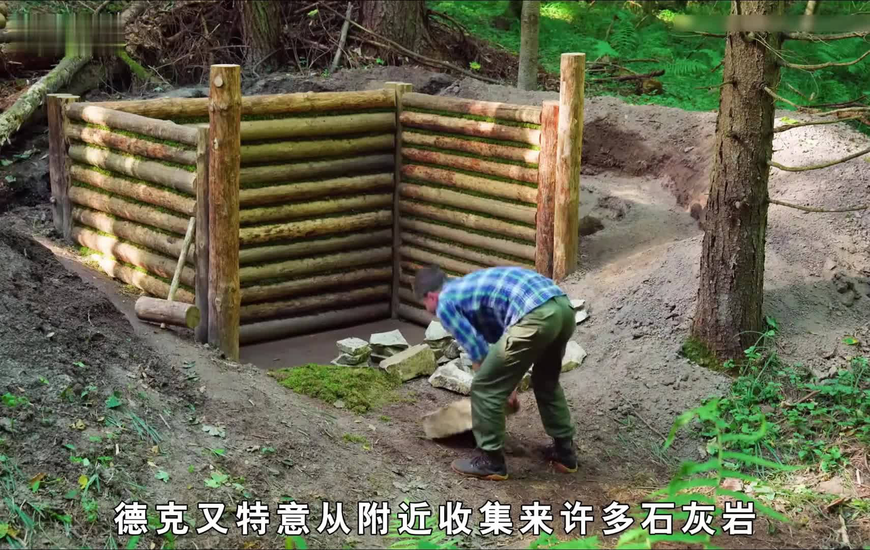 如果你睡不着觉就看一集荒野建造，沉浸式搭建解压又奇妙