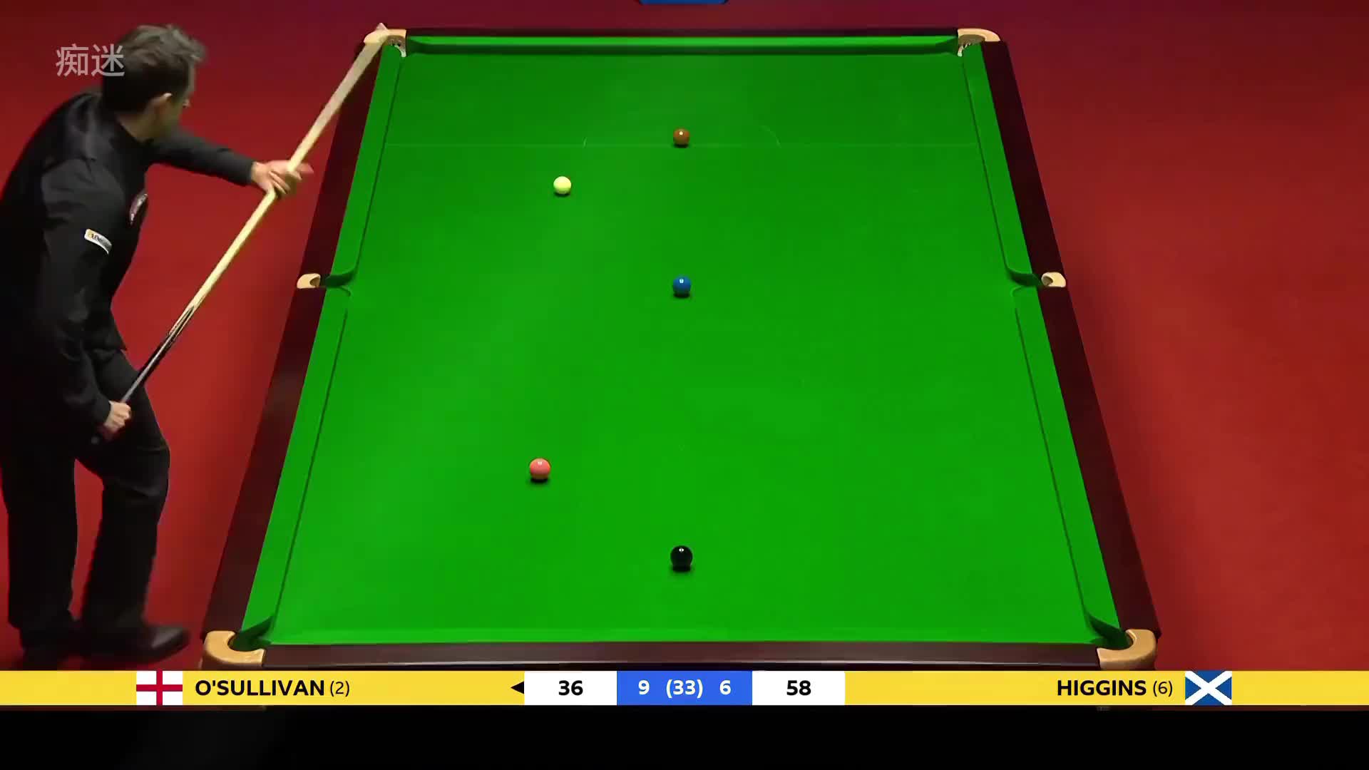 斯诺克经典逆风翻盘！希金斯58分微不足道，火箭超强走位定乾坤(2)