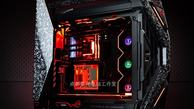 碳纤维分体水冷创世神