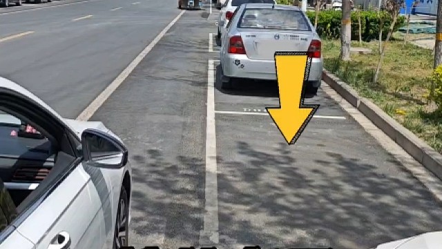 侧方停车技巧，简单实用，新手一看就会