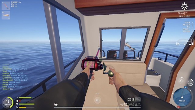 咬钩起飞一气呵成