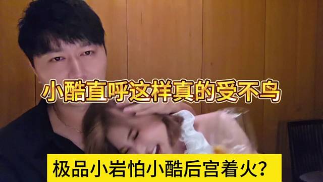 极品小岩怕小酷后宫着火？小酷直呼这样真的受不鸟了