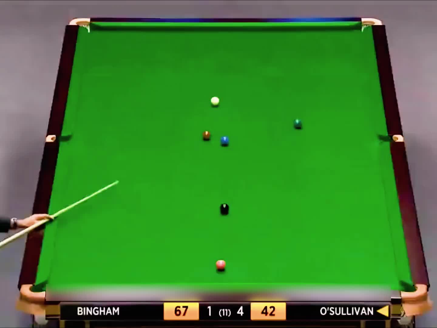 第3集：奥沙利文绝境中力挽狂澜，全程离谱进攻应接不暇，宾汉姆内心崩溃