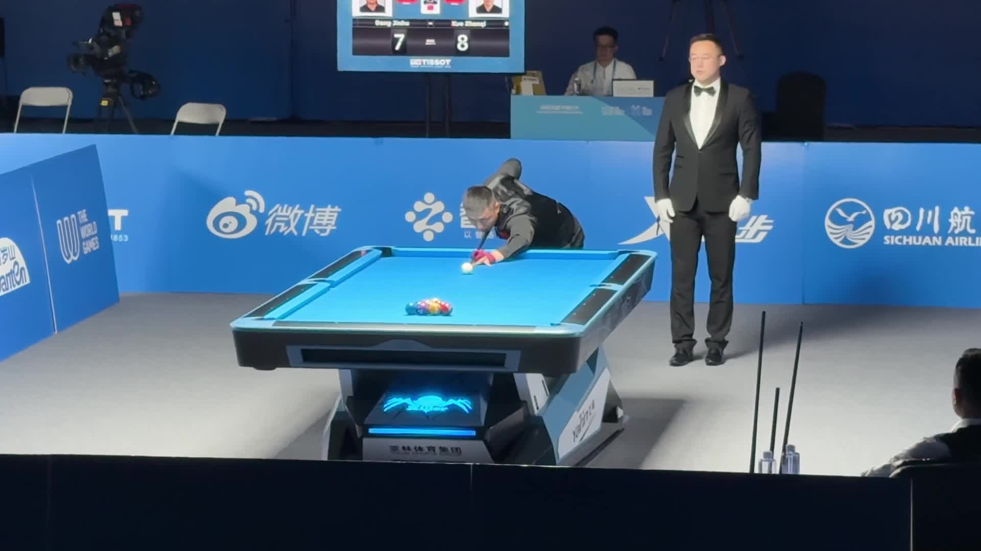 备受关注的一场精彩对决！党金虎vs薛珍麒