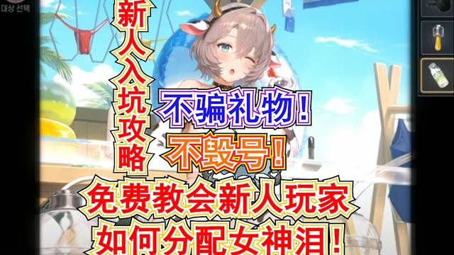 【棕色尘埃2】女神泪分配攻略!新人入坑攻略!莱维亚物理队强不强!